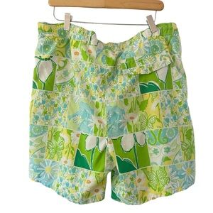 Lilly Pulitzer vintage men's swim trunks size Medium